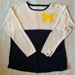Women’s Michigan long sleeve t-shirt.